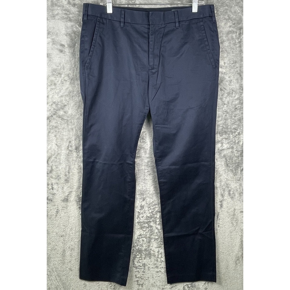 Bonobos Monday Pants Mens 33x30 Blue Slim Chinos Dress Casual 100% Cotton